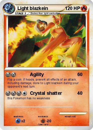 Pokemon Light blazkein