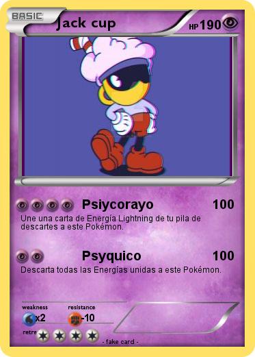 Pokemon Jack cup