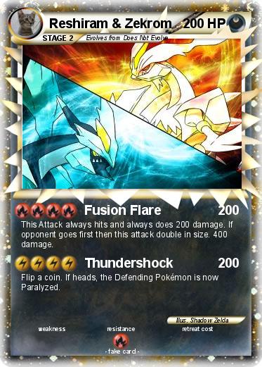 Pokemon Reshiram & Zekrom