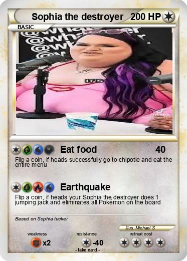 Pokemon Sophia the destroyer