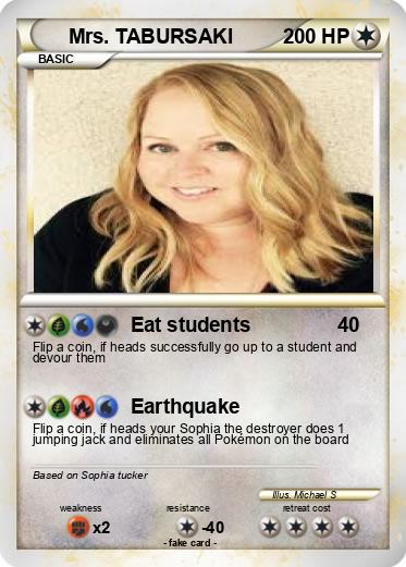Pokemon Mrs. TABURSAKI