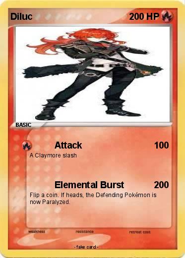Pokemon Diluc