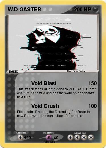 Pokemon W.D GASTER