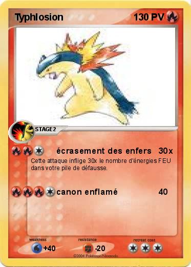 Pokemon Typhlosion
