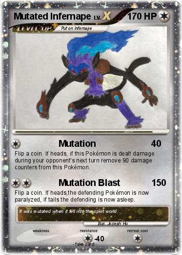 Pokemon Mutated Infernape