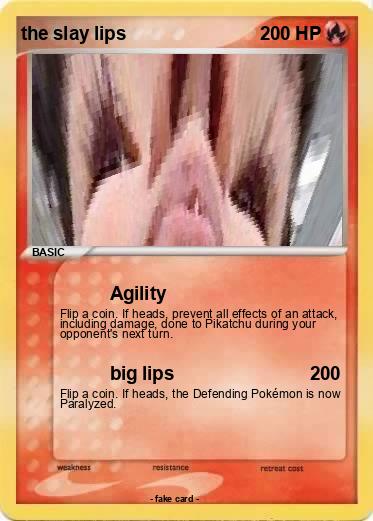 Pokemon the slay lips