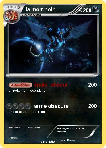 Pokemon la mort noir