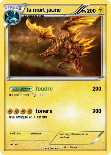 Pokemon la mort jaune