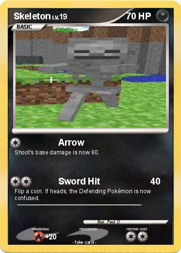 Pokemon Skeleton