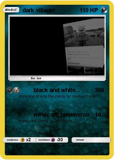 Pokemon dark villager