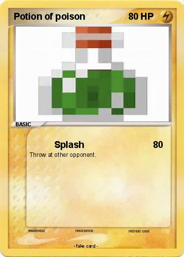 Pokemon Potion of poison