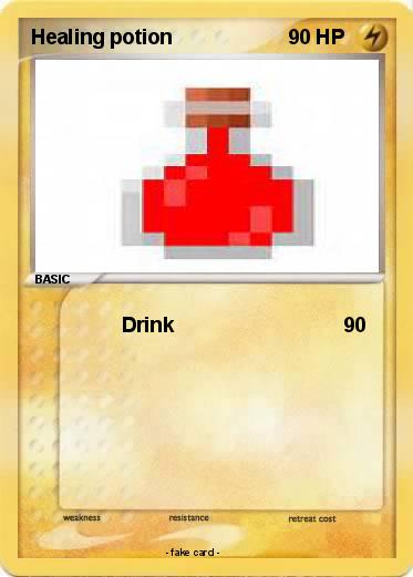 Pokemon Healing potion