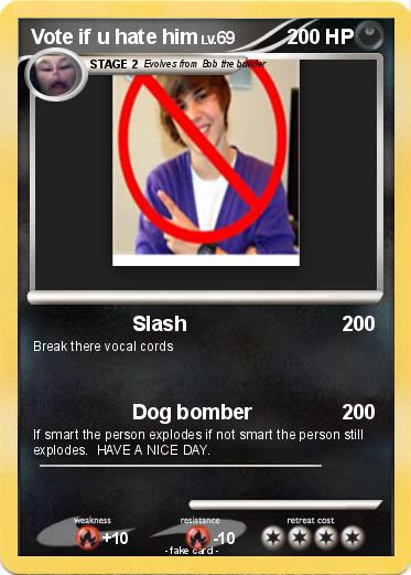 Pokemon Vote if u hate him