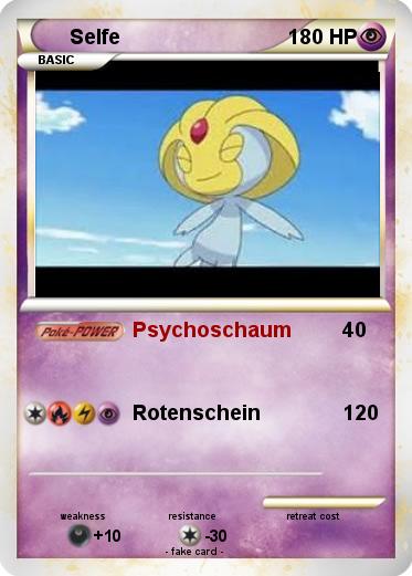 Pokemon Selfe
