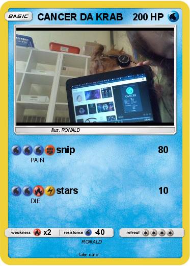 Pokemon CANCER DA KRAB
