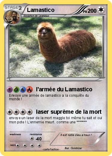 Pokemon Lamastico
