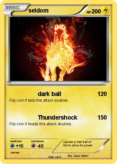 Pokemon seldom