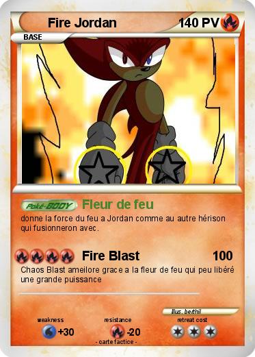 Pokemon Fire Jordan