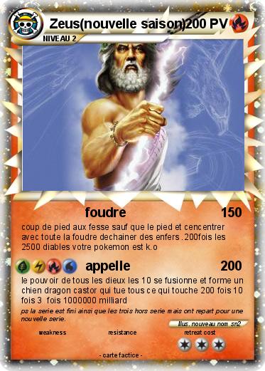Pokemon Zeus(nouvelle saison)