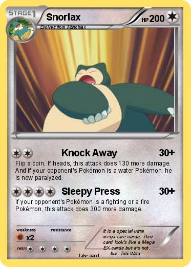 Pokemon Snorlax