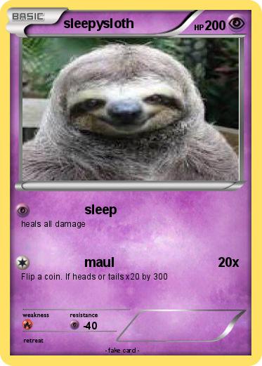 Pokemon sleepysloth