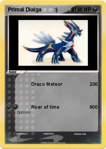 Pokemon Primal Dialga         :)         9 