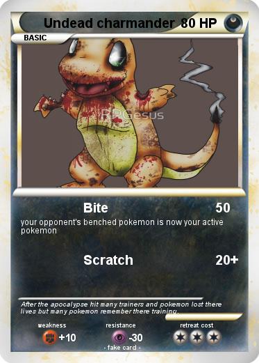Pokemon Undead charmander