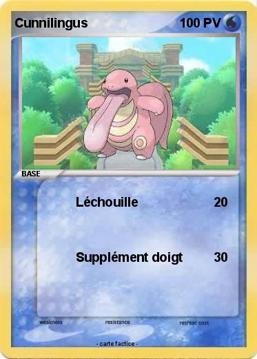 Pokemon Cunnilingus