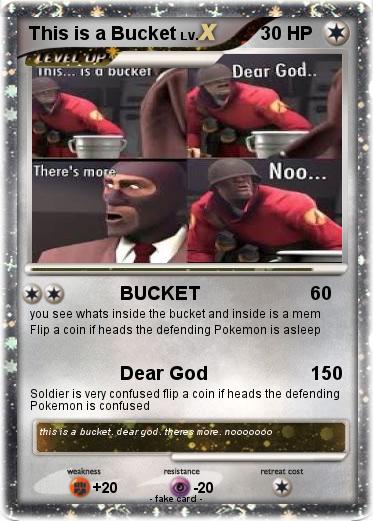 Pokemon This is a Bucket