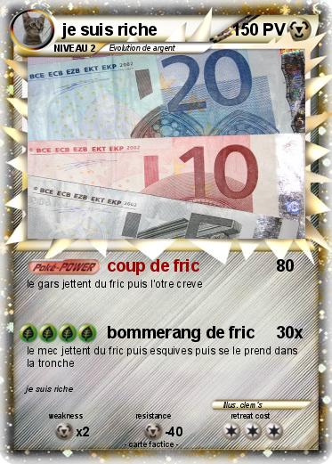 Pokemon je suis riche