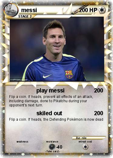 Pokemon messi
