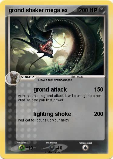 Pokemon grond shaker mega ex