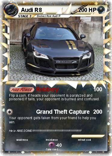 Pokemon Audi R8