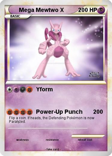 Pokemon Mega Mewtwo X
