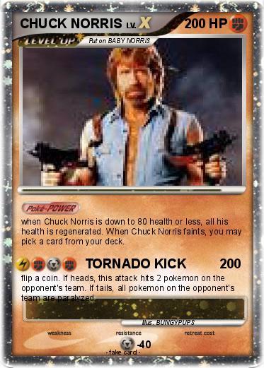 Pokemon CHUCK NORRIS