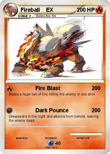 Pokemon Fireball    EX