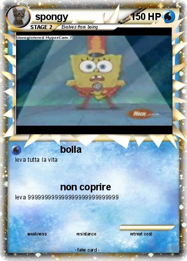 Pokemon spongy
