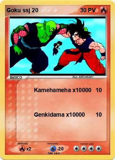 Pokemon Goku ssj 20