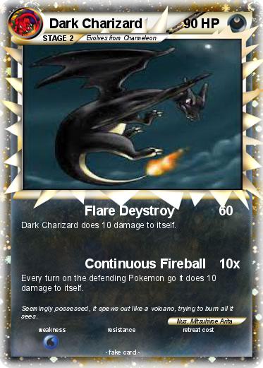Pokemon Dark Charizard