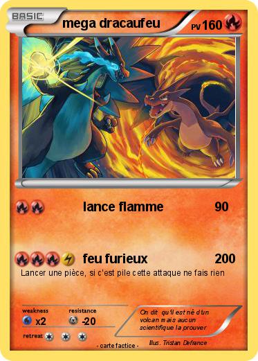 Pokemon mega dracaufeu