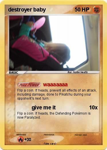 Pokemon destroyer baby