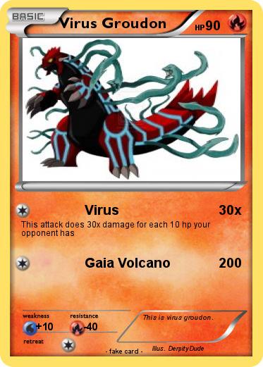 Pokemon Virus Groudon
