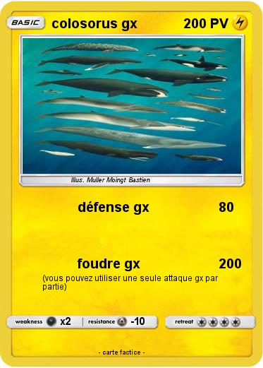 Pokemon colosorus gx