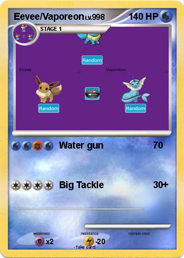 Pokemon Eevee/Vaporeon