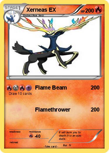 Pokemon Xerneas EX