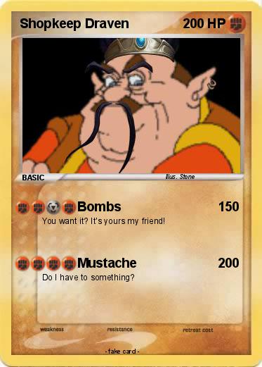 Pokemon Shopkeep Draven