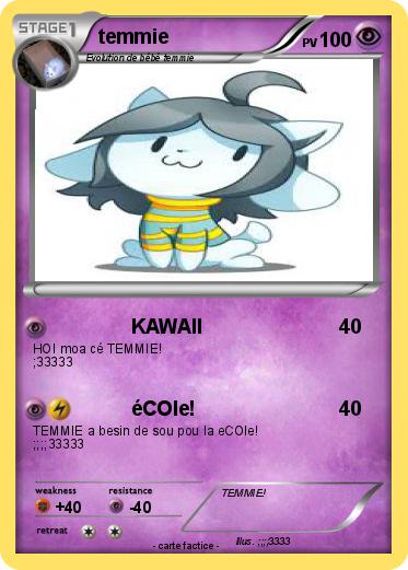 Pokemon temmie