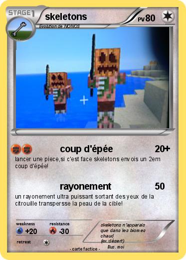 Pokemon skeletons
