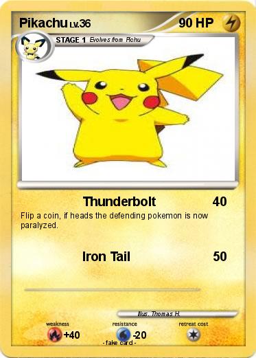 Pokemon Pikachu