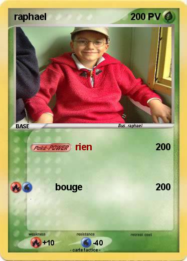 Pokemon raphael